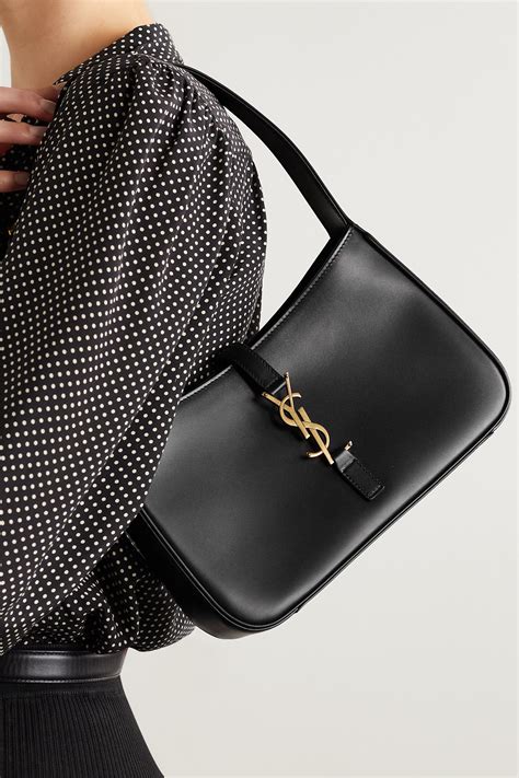 ysl leather iphone shoulder bag